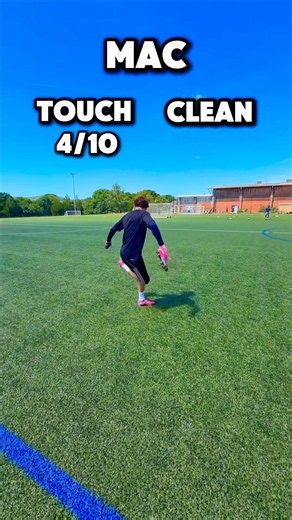 Touch and boot clean challenge 😱👀 #soccer #football