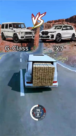 238K views · 3.9K reactions | Beamng drive gameplay | Mercedes gclass vs Bmw x7 #bmw #mercedes #cars #beamng #drive | Mohamed Mohamed | Facebook