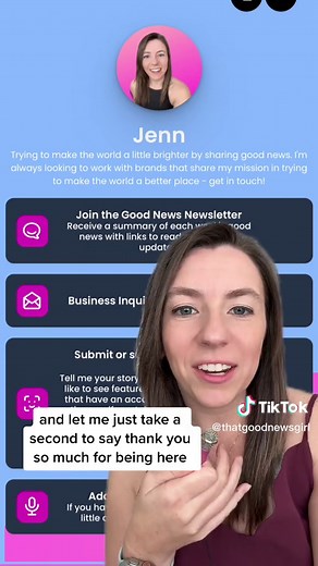 Sign Up for Weekly Good News Newsletter! 💌