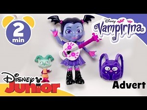 Disney Junior Unboxing | Play With Vampirina and Friends | Vampirina | Disney Junior UK #AD