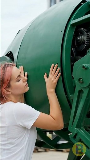 You Won’t Believe She Built This Giant Robot Alone! 😱💚 #DIYProject #EpicBuild