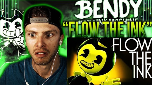 Vapor reacts #422 | [SFM] Bendy and the Ink Machine song Flow the Ink by Kyle Allen Music reaction