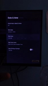 Android Tv Date and Time Settings #androidtv