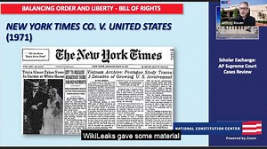 12K views · 16 reactions | Discover the history of landmark #SupremeCourt cases with our #NCCed team. Students can catch up on our recent online class below, and register for upcoming sessions here: https://bit.ly/3nyijwR #apgov #sschat #civics | National Constitution Center | Facebook