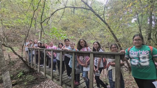 Boy Scout troop works to rebuild flood-damaged bridge at Ozark Natural Science Center