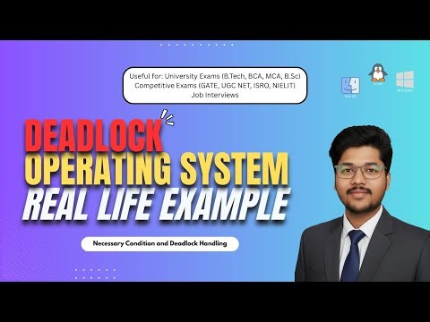 Deadlock in Operating System with Real Life Examples | 4 Necessary Conditions & Handling Methods