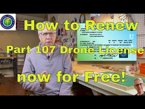 How to Renew Part 107 Drone License Now for Free