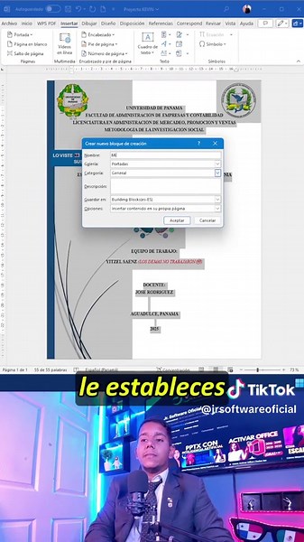 Crea Portadas Automáticas en Word con Este Truco
