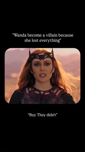 @cinema.verseee on Instagram: "In the MCU, many heroes endure immense personal loss yet remain steadfast in their commitment to good, unlike Wanda Maximoff. Doctor Strange sacrificed his career, Spider-Man consistently faces tragedy, Loki navigates a path of betrayal and redemption, Hawkeye grieves his family, and Wolverine carries centuries of pain. Despite losing nearly everything, they choose not to become villains. Their unwavering resilience highlights a profound strength, proving that even