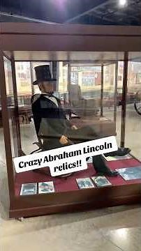 Incredible Abraham Lincoln Artifacts #shorts