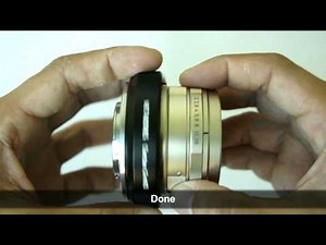 Install Guide for Contax G to Micro 4/3