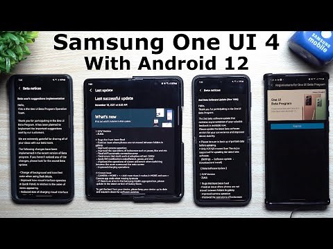 Samsung One UI 4 With Android 12 - Where We Currently Are + Update Schedule - Note 20 Beta Live