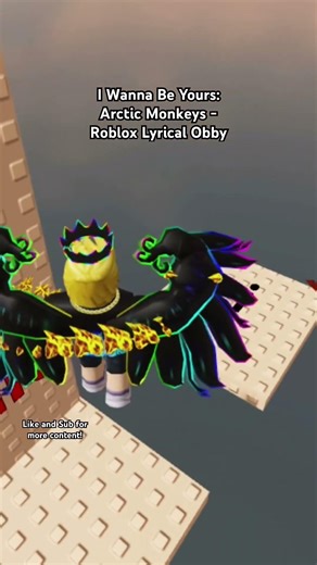 I Wanna Be Yours: Arctic Monkeys - Roblox Lyrical Obby #iwannabeyours #arcticmonkeys #roblox