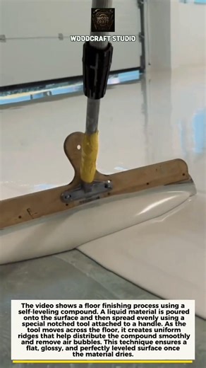 Self-Leveling Floor Tool Trick That Creates Perfect Smooth Finish #construction #tools #diy