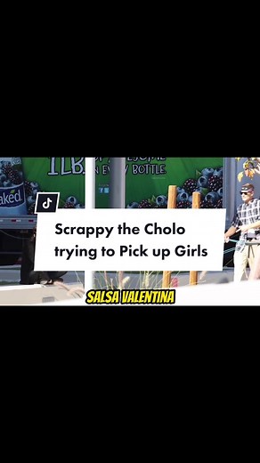 Scrappy the Cholo attempting to pick up girls😂 #thatwasepic #socialexperiment #pranks #scrappythecholo