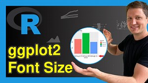 Change Font Size of ggplot2 Plot in R | Axis Text, Main Title & Legend
