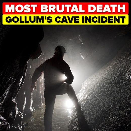 Most Brutal Death in History - Gollum's Cave