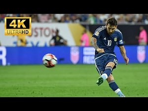 World Cup Final 2014 Messi Free Kick - 4K ULTRA HD