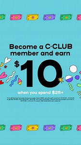 It pays to be in the club! Get $10 off a future $10+ purchase when you spend $25+. Score in-store & online. | Claire's | Facebook