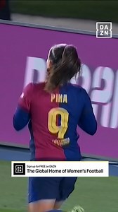 53K views · 2.6K reactions | ⚡ Aitana with the ball over for Graham, who knew in advance what was going to happen: Pina, back of the net, 3-0 to Barcelona in the Clasico! Watch live for free on DAZN ▶️ link in bio. #LigaF | DAZN Women’s Football | Facebook