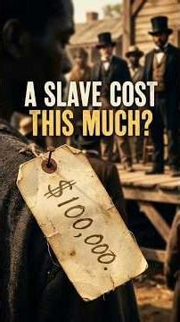 You Could Buy A Human For This Much In 1850