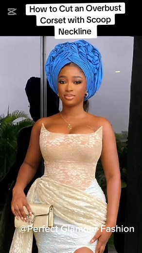 Easy Tutorial: Cutting an Overbust Corset with Scoop Neckline