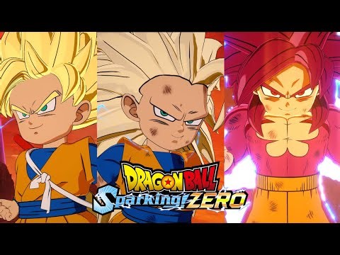 Sparking Zero Mods - NEW Goku Mini (SS2-SS3-SS4) Showcase