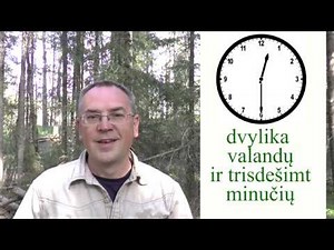 LITHUANIAN LESSON 113 - TIME - Laikas