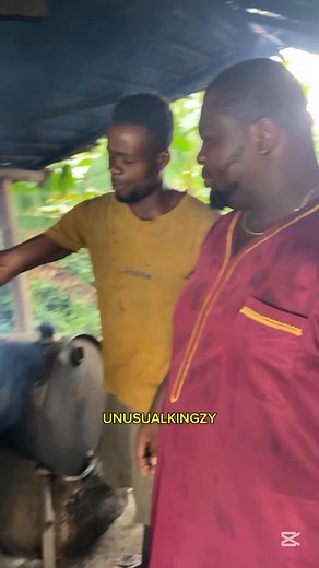 Local way that Africa uses to produce Kaikai #reelsfbシ #fbviral | Unusual Kingzy