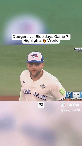 Dodgers vs. Blue Jays Game 7 Highlights