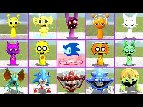 NEW SPRUNKI HOT FORMS – FINAL POWER LEVELS & GIANT EVOLUTION | GMOD