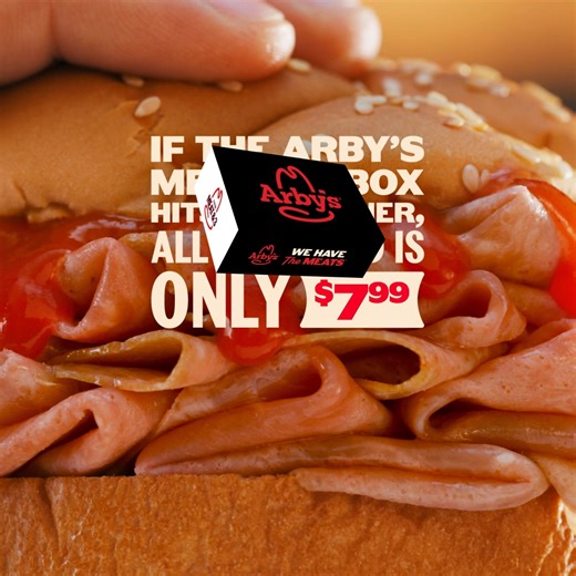 Now that's satisfying. Almost as satisfying as getting a whole sandwich and three delicious sides for just $7.99. | Arby's