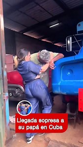 Llegada sopresa a su papá en Cuba 🇨🇺 | La Familia Cubana