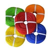 [Hot Item] 3 Strands Twisted Colorful PE Packing Rope Nylon Fishing Rope Polyethylene Rope