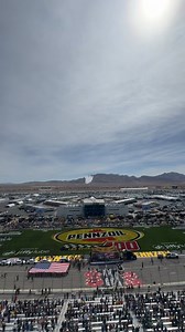 The flyover is more than a tradition, it's a tribute. 🛩️ 🇺🇸 #NASCARSalutes | Air Force Thunderbirds | Las Vegas Motor Speedway