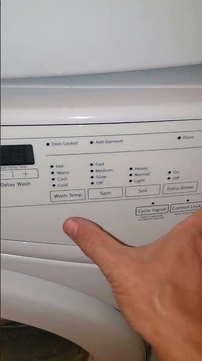 Whirlpool Duet Washer- Error code check.
