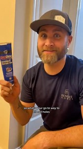 1.1M views · 9.7K reactions | STOP USING CAULK TO FILL NAIL HOLES! #Drill #tools #DIY #craftsman #tips #tricks | Benderhomes | Facebook