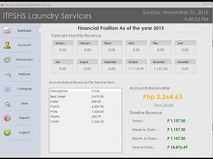 Laundry Management System (Visual Basic 2012)