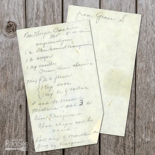 Rice Krispie Cookies Soft, buttery, and crunchy all at once! This vintage recipe delivers sweet nostalgia in every bite. Perfect for holidays, bake sales, or a cozy afternoon treat. Link in first c.o.m.m.e.n.t! #cookies #vintagebaking #dessert #comfortfood #quicktreat #vintagerecipes | Salvaged Recipes