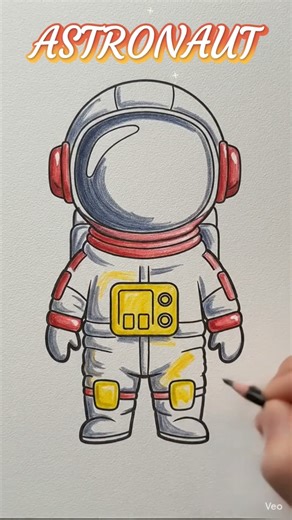 #astronaut #drawing #coloring
