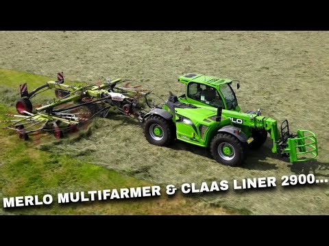 4Kᵁᴴᴰ Harvest 2023: Merlo Multifarmer telehandler supplied by Marst Agri Ltd in Suffolk