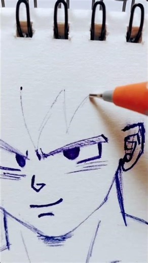 Drawing Goku from dragon Ball ✨🔥