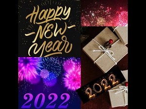Bonne Année 2022 /Meilleurs voeux 2022 - Happy New Year 2022