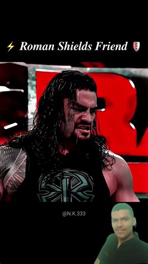 ⚡ROMEN SHEILD FREIND 🛡 #romen #wwe #bodybuilding