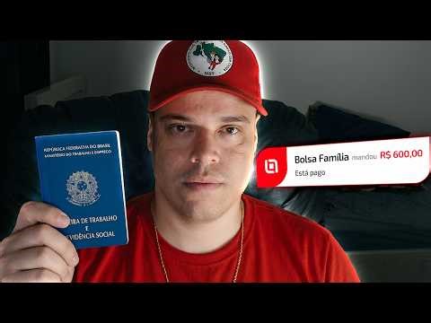I received my Bolsa Família payment live on my live stream!