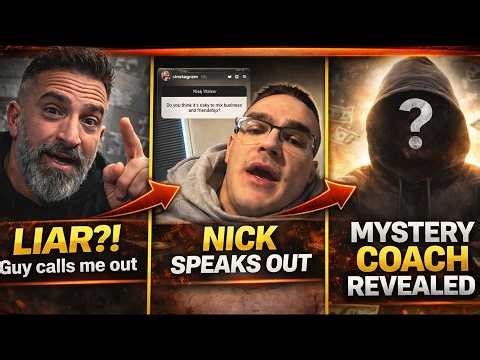 Nick Walker SPEAKS OUT + Guy Cisternino Calls Me a LIAR + Nick's Former Coach REVEALED