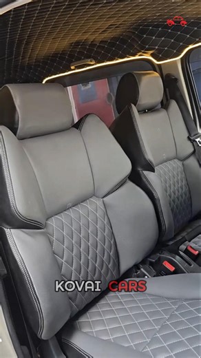 #kovaicars #eeco2025 🤖💥ROBO BUCKET SEAT MODIFICATION🔥🔥#caraccessories #trending #seatmodification
