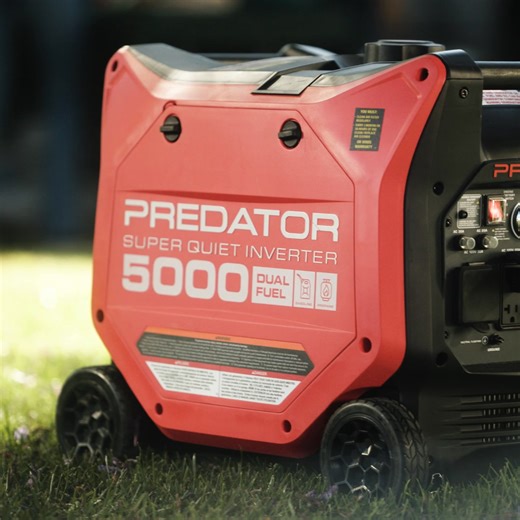 Never run out of power with our top-rated PREDATOR generators. Shop traditional portable generators, super-quiet inverter generators, and even multi-fuel generators—ideal for the home, jobsites, and outdoor recreation. As good as the best for a whole lot less. | Harbor Freight