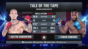 Bellator 259. Остин Вандерфорд vs Фабиан Эдвардс - смотреть онлайн видео