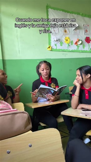 Exponer en inglés y la risa de mi amiga